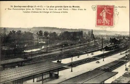 Ak Juvisy sur Orge Essonne, La Gare