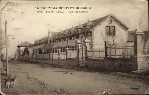 Ak Yssingeaux Haute Loire, Usine de Soieries