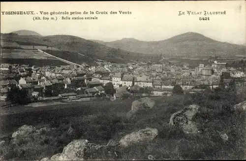 Ak Yssingeaux Haute Loire, Vue générale