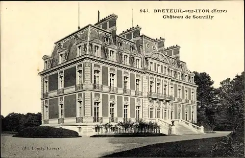 Ak Broglie Eure, Château de Souvilly