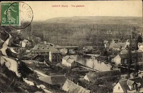 Ak Cailly Eure, Vue générale