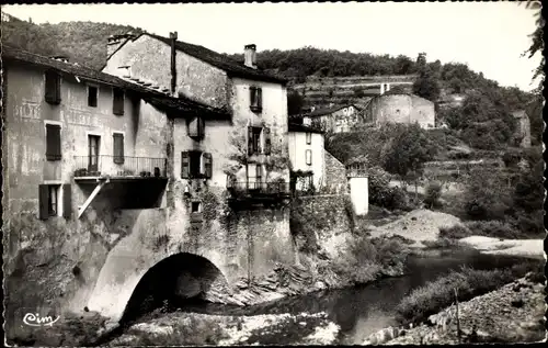 Ak Sainte Croix Vallee Francaise Lozère, Vue generale