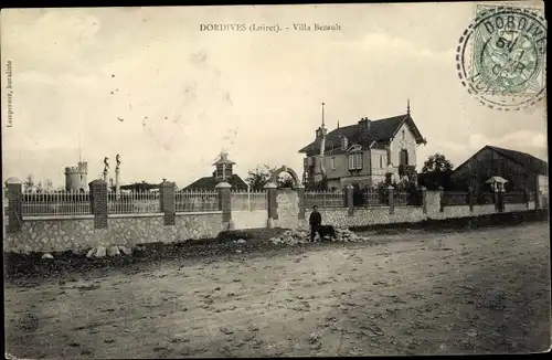 Ak Dordives Loiret, Villa Bezult