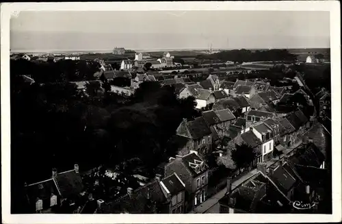 Ak Bernières sur Mer Calvados, Vue générale