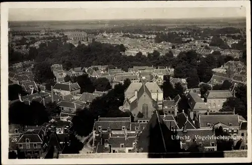 Ak Utrecht Niederlande, Fliegeraufnahme