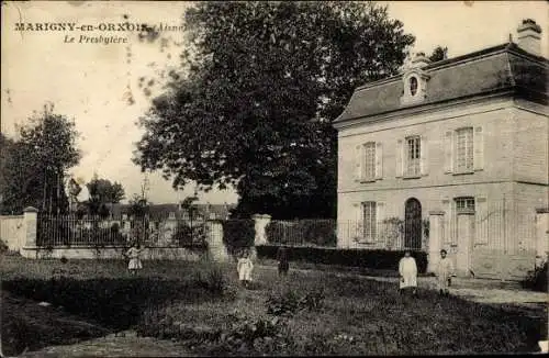 Ak Marigny en Orxon Aisne, Le Presbytère