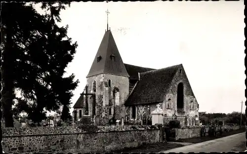 Ak Condé sur Iton Eure, Vue de l'Église