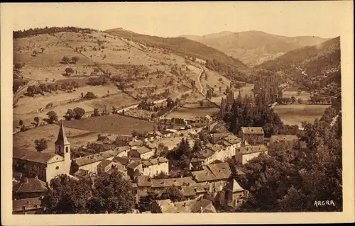 Ak Meyrueis Lozère, Vue generale