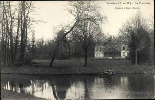 Ak Dourdan Essonne, La Brousse