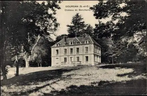 Ak Dourdan Essonne, Chateau de Bonchamp