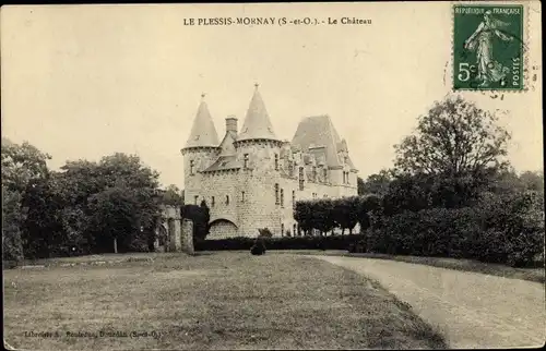 Ak Le Plessis Mornay Essonne, Le Chateau