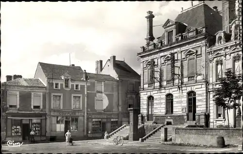 Ak Vihiers Maine et Loire, La Poste