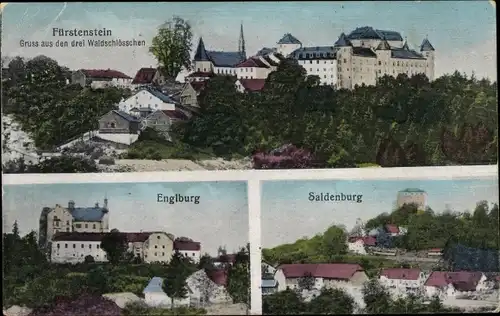 Ak Tittling im Bayerischen Wald, Fürstenstein, Englburg, Saldenburg