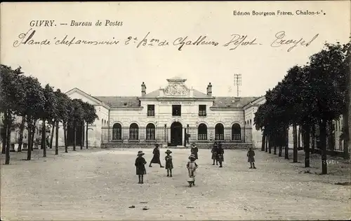 Ak Givry Saône et Loire, Bureau de Postes