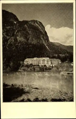 Ak Garmisch Partenkirchen in Oberbayern, Palasthotel Sonnenbichl