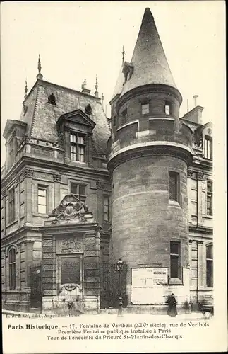 Ak Paris Temple, Fontaine de Verthois