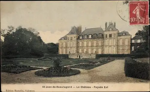 Ak St. Jean de Beauregard Essonne, Le Chateau