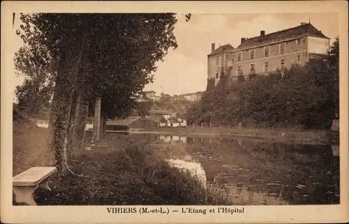 Ak Vihiers Maine et Loire, L'Etang, L'Hopital