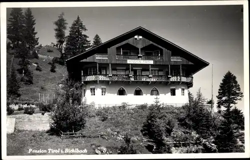 Foto Ak Bichlbach in Tirol, Pension Tirol