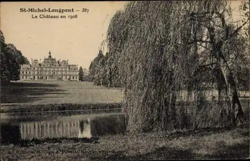 Ak St. Michel Longpont Essonne, Le Chateau