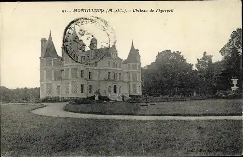 Ak Montillers Maine et Loire, Chateau de Thyrepoil