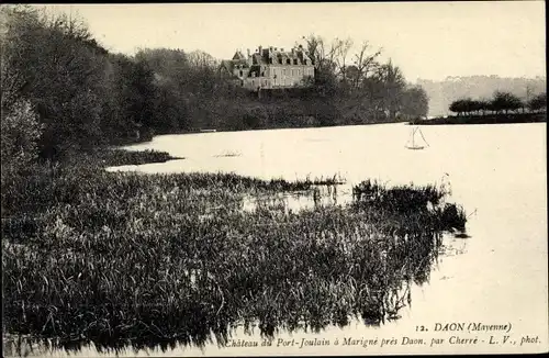 Ak Daon Maine et Loire, Chateau du Port, Joulain a Marigne