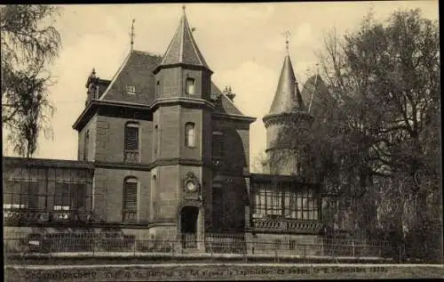 Ak Sedan Donchery Ardennes, Château Bellevue
