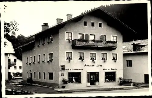 Ak Bruck an der Großglocknerstraße in Salzburg, Pension Leeb