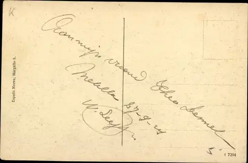 Ak Melilla Spanien, Hospital Doker, Vista Exterior