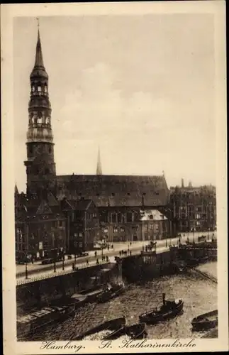 Ak Hamburg, Katharinenkirche