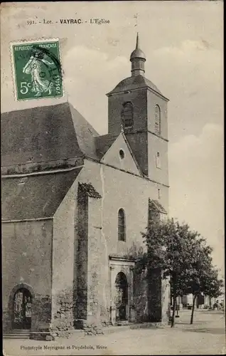 Ak Vayrac Lot, L'Eglise