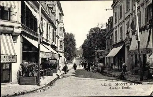 Ak Montmorency Val d'Oise, Avenue Emile