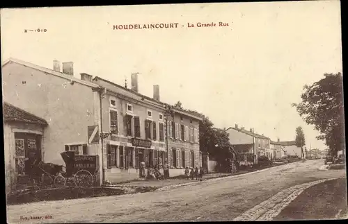 Ak Houdelaincourt Lothringen Meuse, La Grand Rue