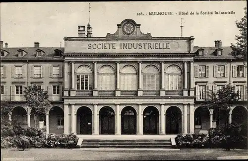 Ak Mulhouse Mülhausen Elsass Haut Rhin, Hôtel de la Société Industrielle