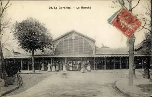 Ak La Garenne Hauts-de-Seine, Le Marché