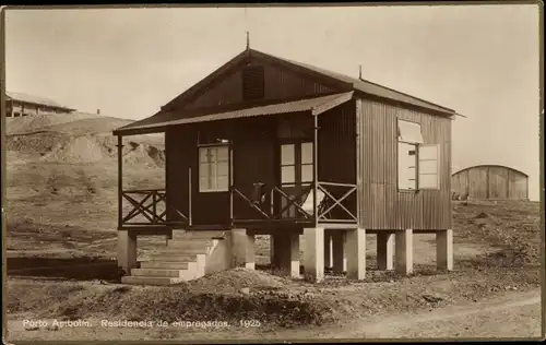 Ak Porto Amboim Angola, Residencia de empregados