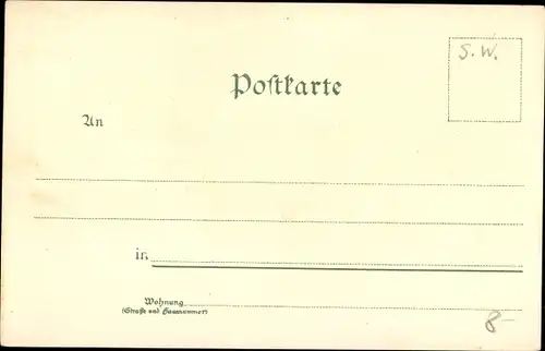 Litho Bad Nauheim im Wetteraukreis Hessen, Panorama, Teichhaus