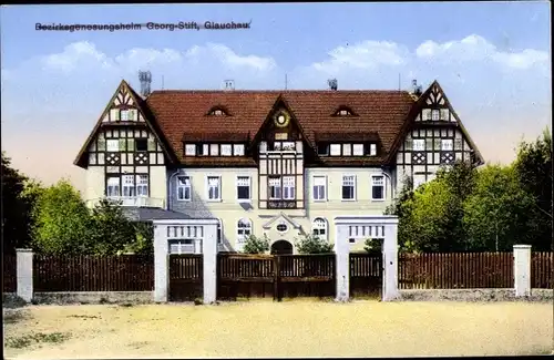 Ak Glauchau an der Zwickauer Mulde in Sachsen, Bezirksgenesungsheim Georg Stift