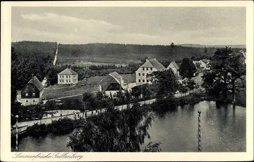 Ak Grillenburg Tharandt im Erzgebirge, Gesamtansicht