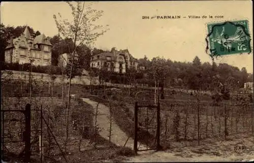 Ak Parmain Val d'Oise, Villas de la Cote