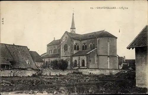 Ak Grandvillars Territoire de Belfort, L'Eglise