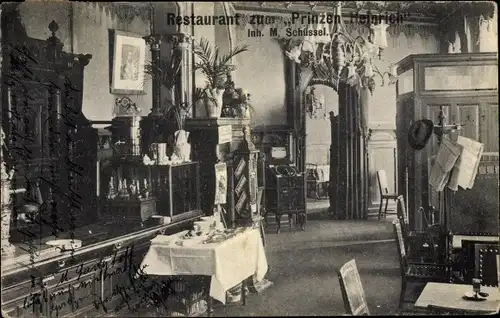 Ak Neumünster, Restaurant zum Prinzen Heinrich