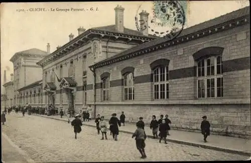 Ak Clichy Hauts-de-Seine, Le Groupe Pasteur