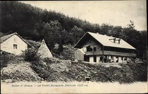 Ak Territoire de Belfort, Ballon d'Alsace, Le Chalet Bonaparte