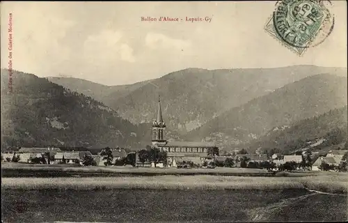 Ak Lepuix Gy Territoire de Belfort, Ballon d'Alsace, Vue générale