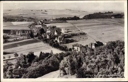 Ak Bad Sulza in Thüringen, Villen auf dem Lachenberge