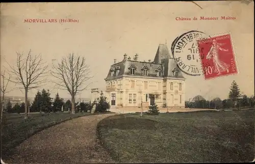 Ak Morvillars Territoire de Belfort, Chateau de Monsieur Maitres