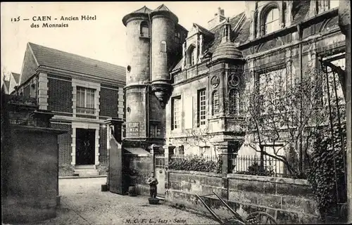 Ak Caen Calvados, Ancien Hôtel des Monnaies