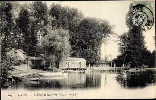 Ak Caen Calvados, L'École de Natation Valette