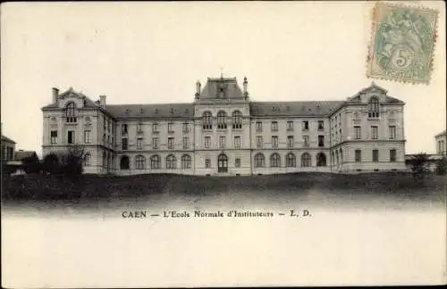 Ak Caen Calvados, L'École Normale d'Instituteurs